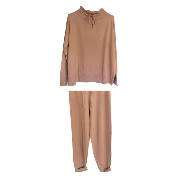 NWT Anrabess Knit Camel Outfit Set Size L - Picture 3 of 9